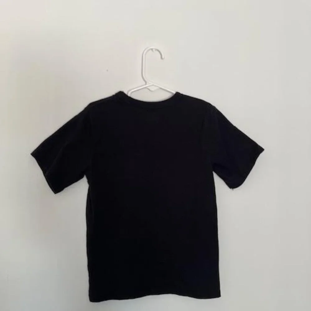 The Children's Place Boys Short Sleeve Graphic T-Shirt 5/6 Black short sleeve
